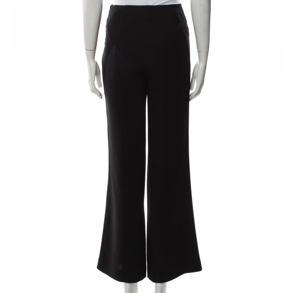 NWT-Cinq-a-Sept Jessy Pants Size 0 Black Cropped Wide Leg High waisted - Picture 3 of 3
